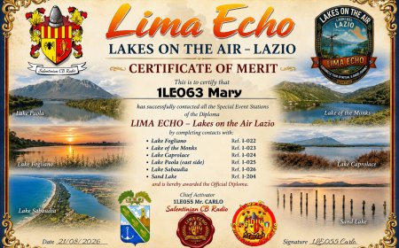 Lazio Lakes Award (Passed)