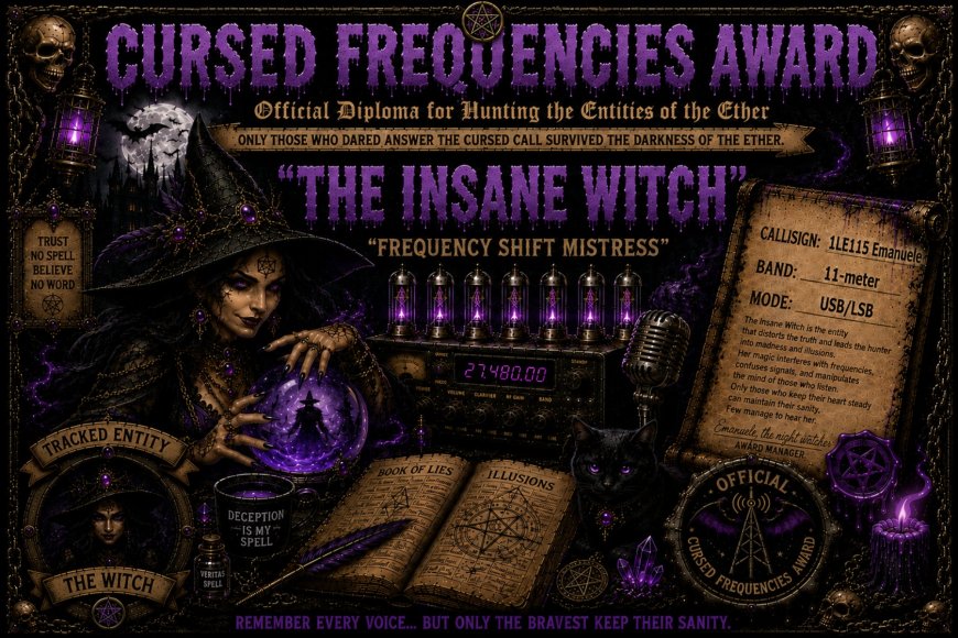 Cursed Frequencies Award (In Progress)