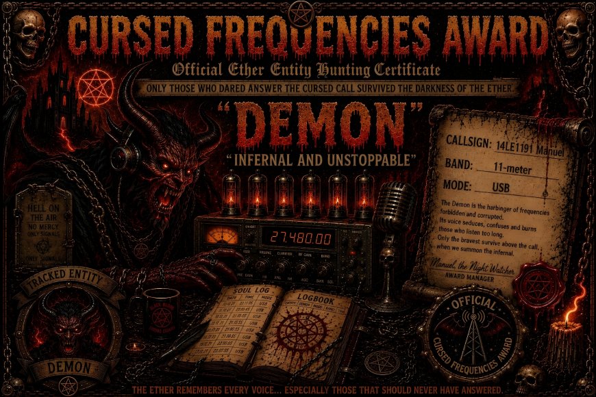 Cursed Frequencies Award (In Progress)